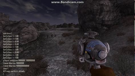 All Fallout New Vegas Console Commands and Cheats.